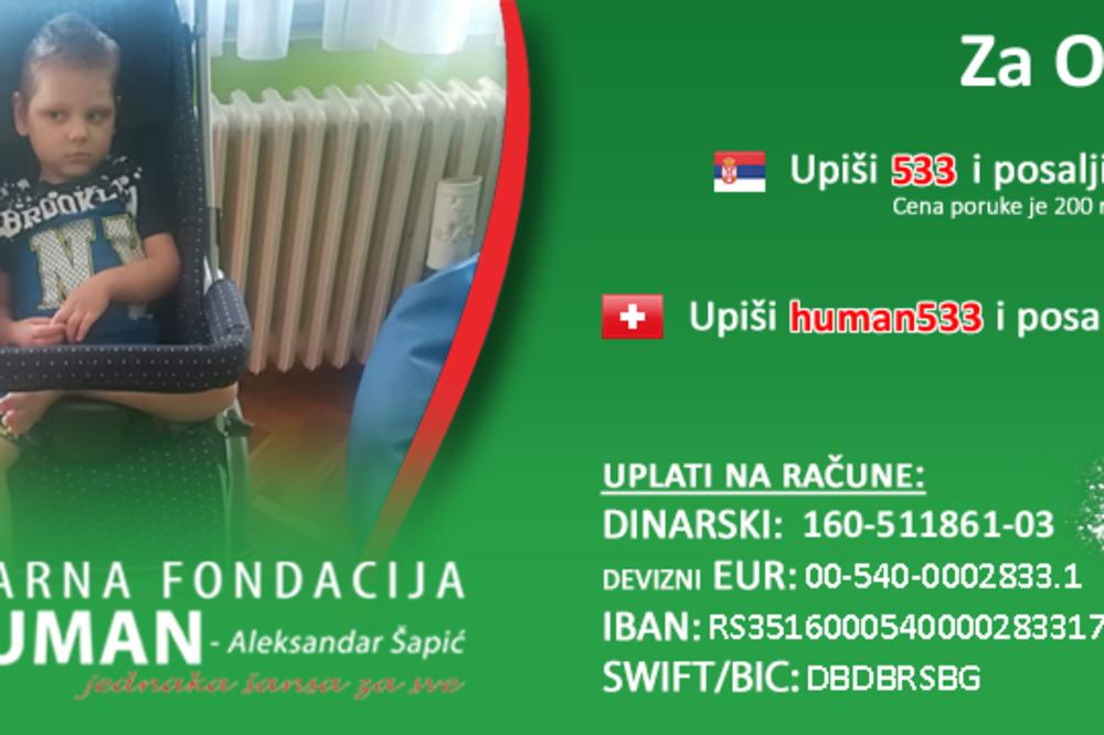 SRBIJO, OLAKŠAJMO OGNJENU DETINJSTVO: Mališanu je do danas dijagnostifikovano preko 25 dijagnoza!
