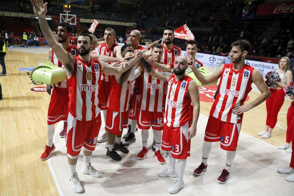 Nova pobeda za košarkaše Crvene zvezde  