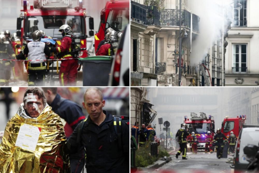 TERORISTIČKI NAPAD U PARIZU! Mnogi zatrpani ispod ruševine zgrade koja je eksplodirala! (FOTO)