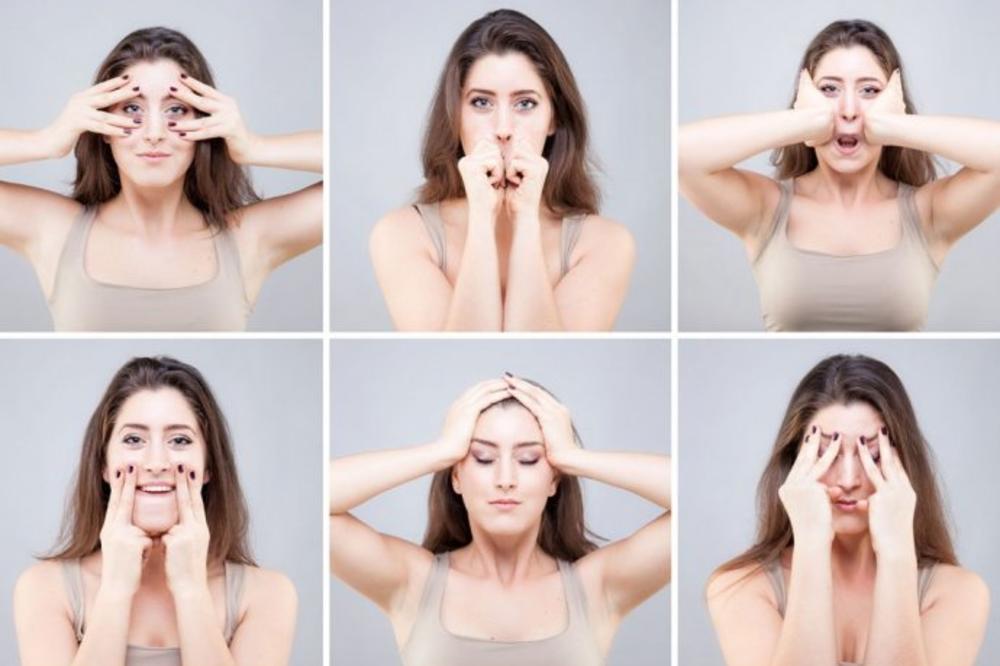 AKO RADITE OVE VEŽBE USPORIĆETE ZNAKOVE STARENJA: Koža lica voli gimnastiku