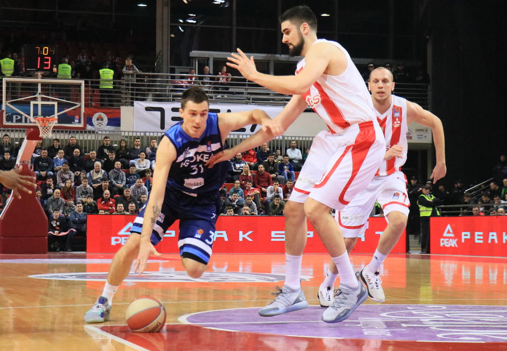 Danilo Anđušić u prodoru  