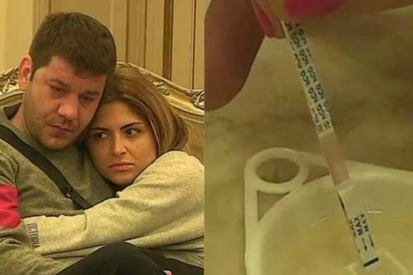 IVANOVA DEVOJKA URADILA TEST ZA TRUDNOĆU PRED KAMERAMA: On je strepeo, a onda su svi videli REZULTAT