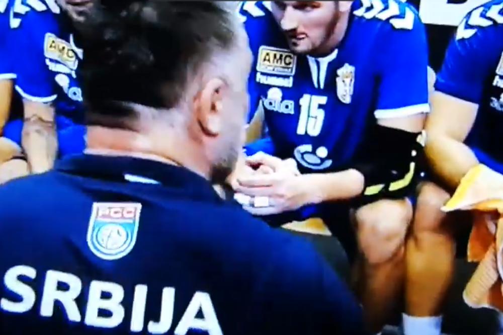 PERUNIČIĆ PREGOREO NA TAJM-AUTU: Alibi igrač, gde si? Sram vas bilo, moja baba može da igra kao vi!