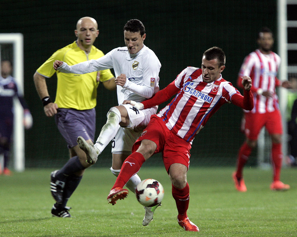 Srnić i Kasalica na meču iz 2013. godine  