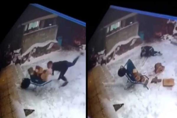 SRPSKI POLITIČAR DOŽIVEO KATASTROFU SA DRVIMA U DVORIŠTU: Ovaj snimak se ŠIRI SRBIJOM! (VIDEO)