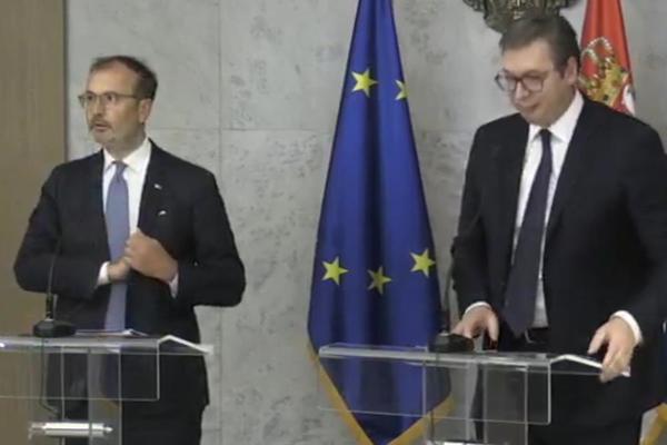 Vučić i Fabrici razgovarali o infrastrukturnim projektima