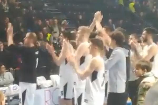 ZA SVE NAVIJAČE SVETA: Partizan je poražen, a Kimi je podigao transparent sa pravom porukom za ultra-scenu!