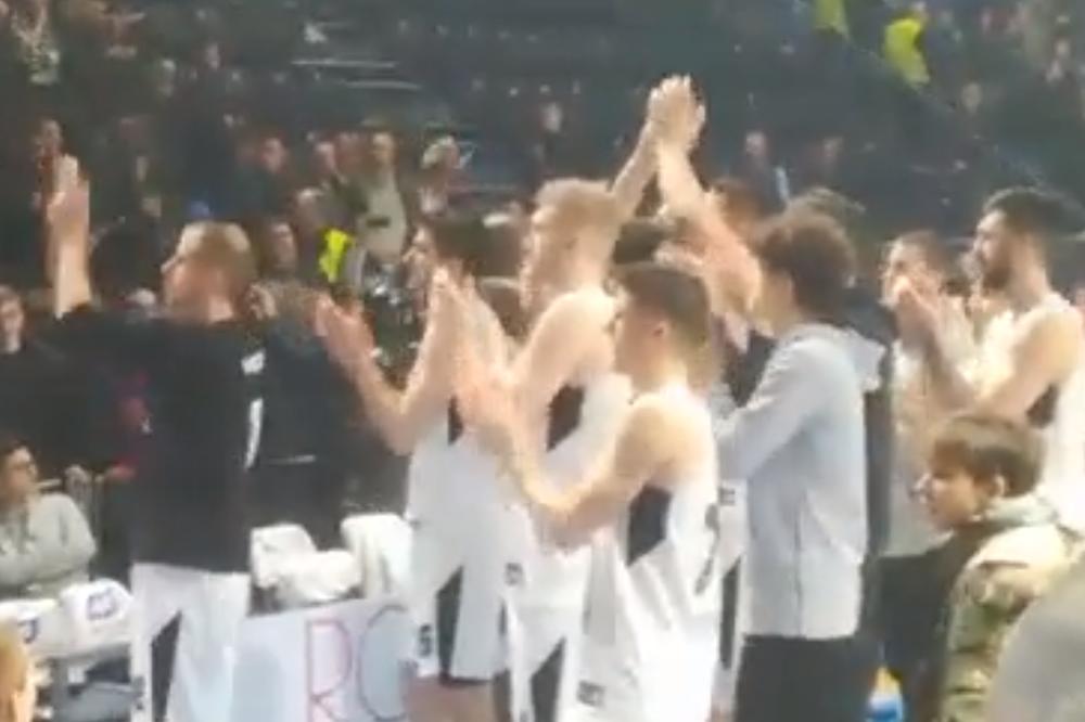 ZA SVE NAVIJAČE SVETA: Partizan je poražen, a Kimi je podigao transparent sa pravom porukom za ultra-scenu!