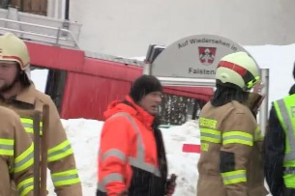 SRBIN POGINUO U AUSTRIJI! Građevinac čistio krov od snega, pao sa šest metara i ostao ZATRPAN ISPOD SMETOVA