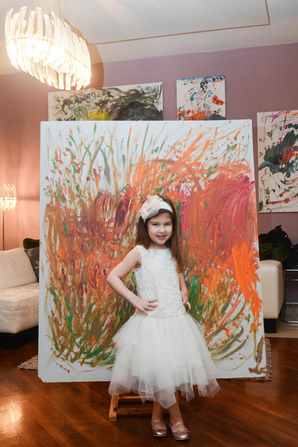 Vera ispred svog prvog rada 