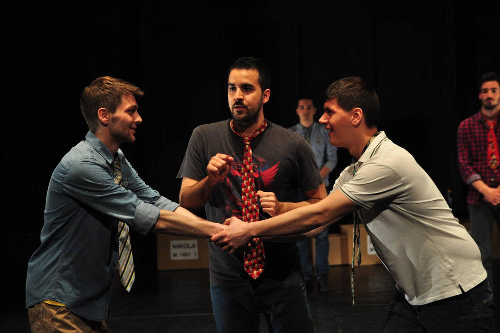 Predstava MUŠKARČINE u Centru za kulturnu dekontaminaciju