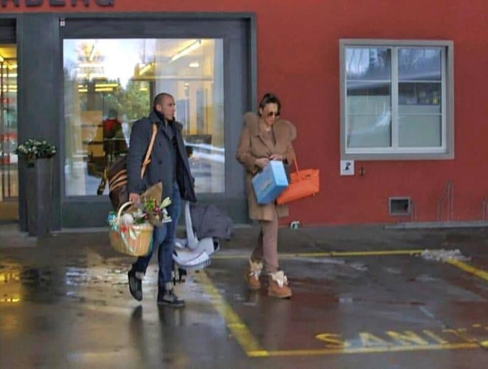 Goga Sekulić sa suprugom