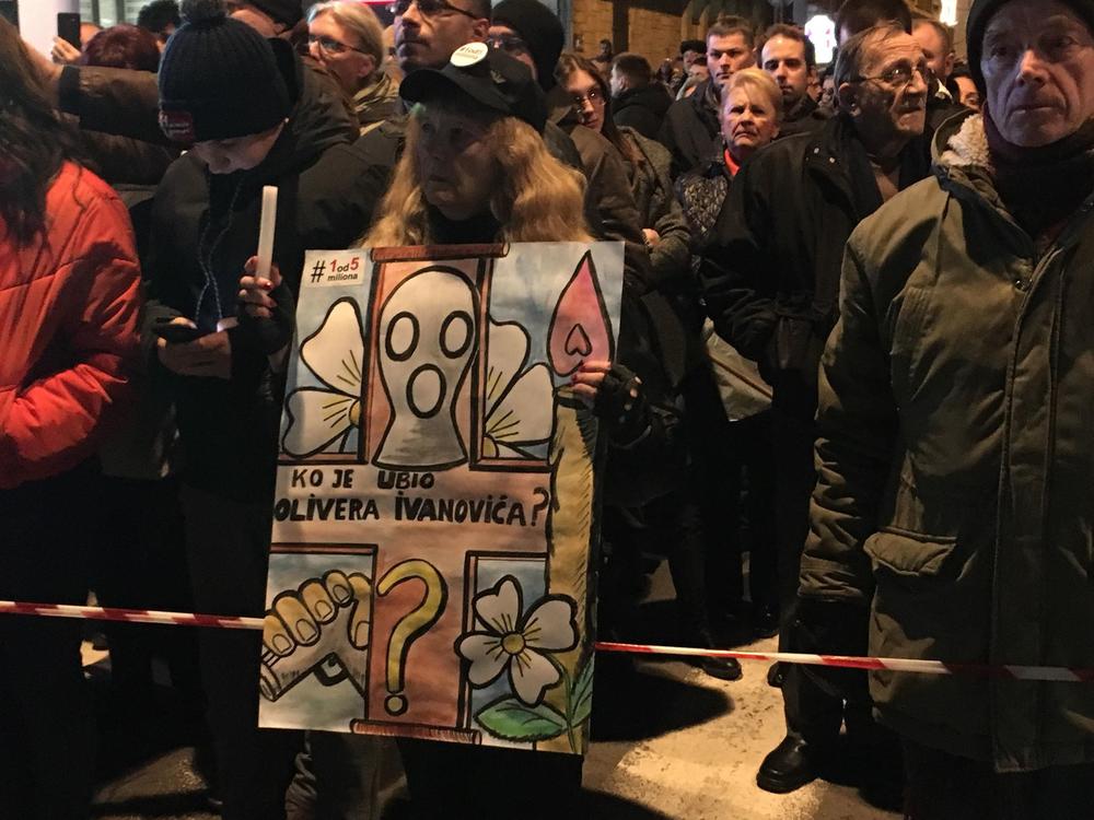 Protest „Prvi od milion razloga – za Olivera“ 