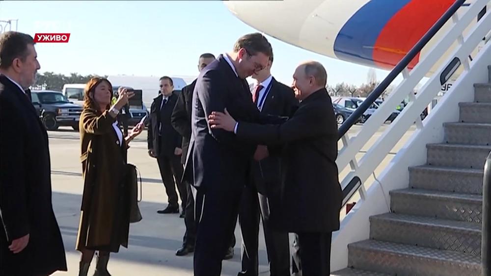 Vladimir Putin je juče posetio Srbiju  