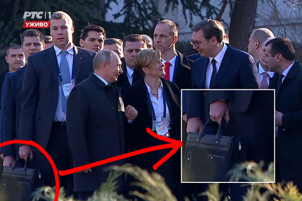 MISTERIJA PUTINOVOG CRNOG KOFERA! Šta je to PUTINOV ČOVEK od najvećeg poverenja doneo u Beograd? (FOTO)