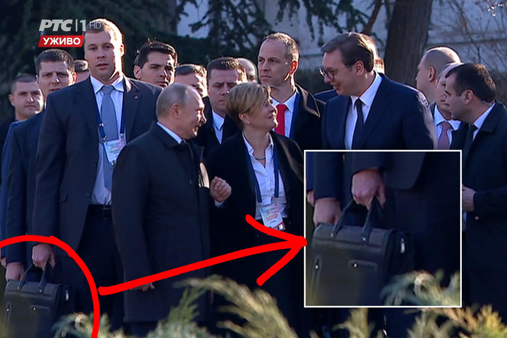 MISTERIJA PUTINOVOG CRNOG KOFERA! Šta je to PUTINOV ČOVEK od najvećeg poverenja doneo u Beograd? (FOTO)