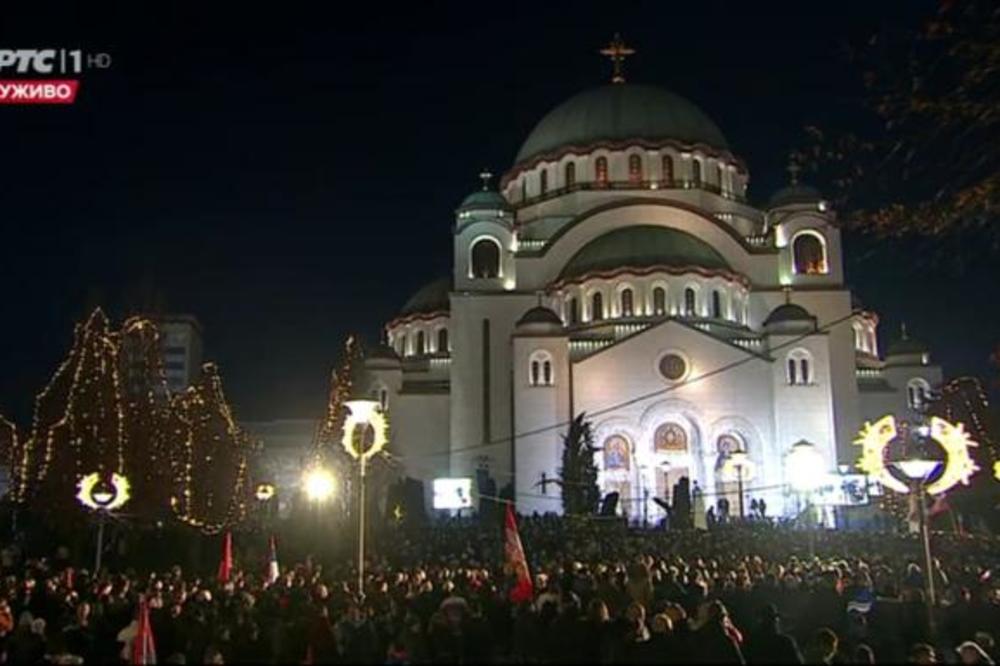 CRKVA POZVALA NAROD ISPRED HRAMA SVETOG SAVE! 8. januara VELIKI MOLEBAN podrške vernicima u CG
