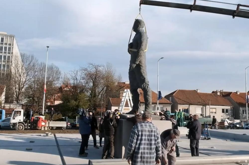 UHAPŠEN MLADIĆ KOJI JE NA TUĐMANA NACRTAO SRP I ČEKIĆ: Ovako su ga pronašli