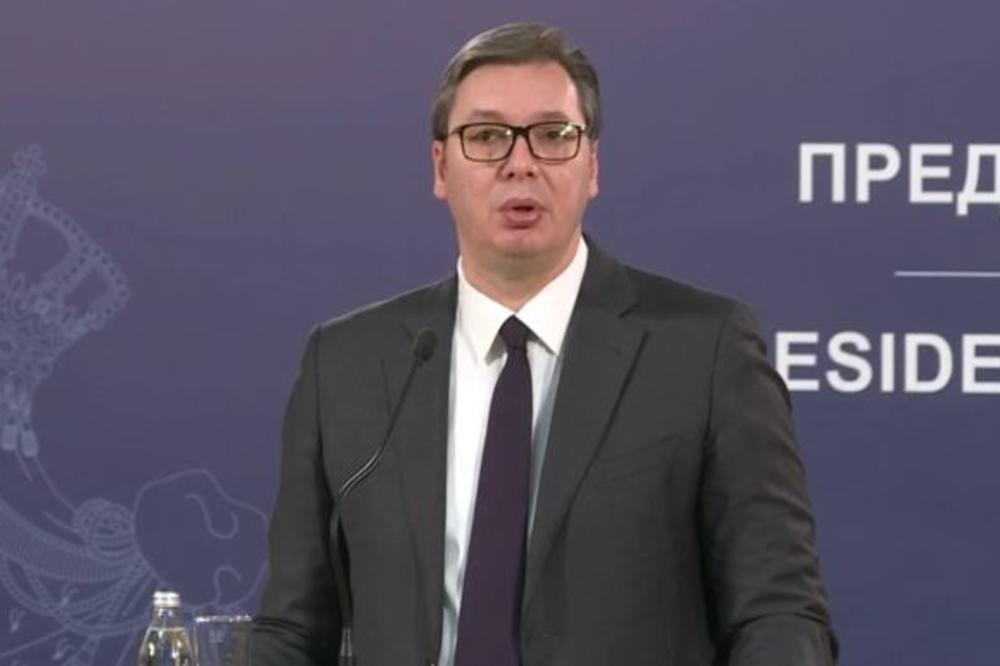 VUČIĆ IZ PREDSEDNIŠTVA: Molim Prištinu da ukine takse! Od toga zavisi hoće li biti i vanrednih izbora!