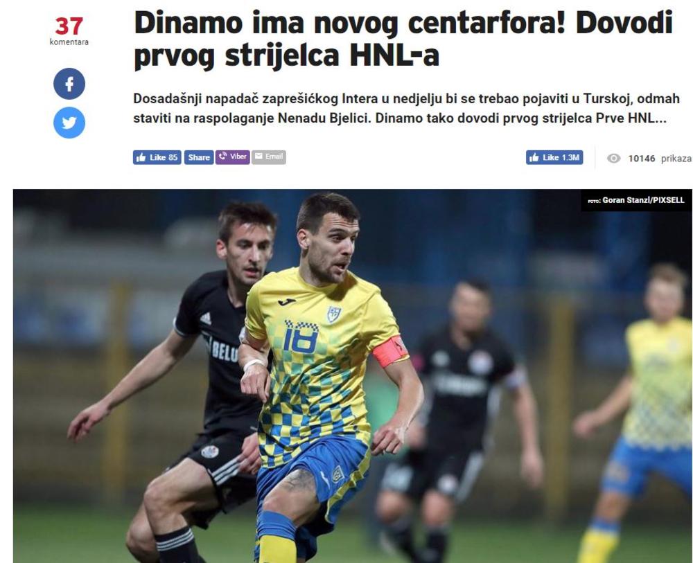 Naslov hrvatskog sportskog portala  