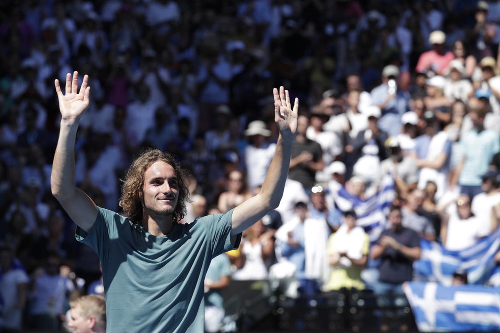 Stefanos Cicipas se plasirao u polufinale AO  