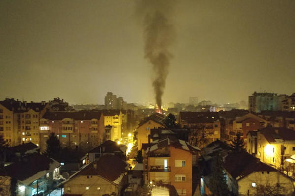 TRAGEDIJA U NIŠU: Majka stradala u požaru, sin u teškom stanju prebačen u bolnicu! (VIDEO)