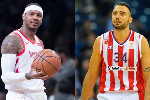 KARMELO ŠALJE TADIJU U NBA: Nestvarna vest iz najjače lige na svetu - bivši kapiten Zvezde stiže u Hjuston?!