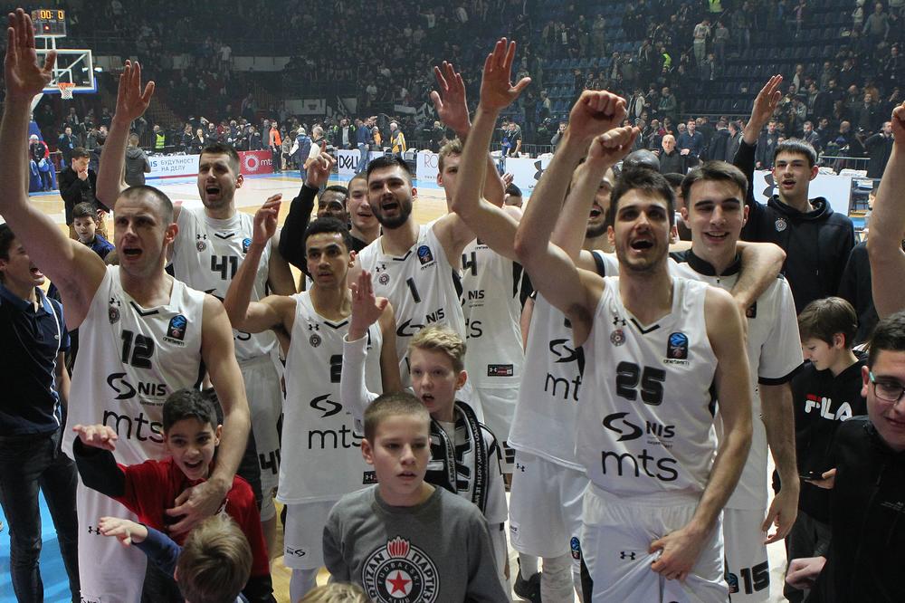POLAKO SE NAZIRE SUDBINA CRNO-BELIH U EVROKUPU: Poznato je šta treba da se dogodi da bi Partizan ušao u Top 8!