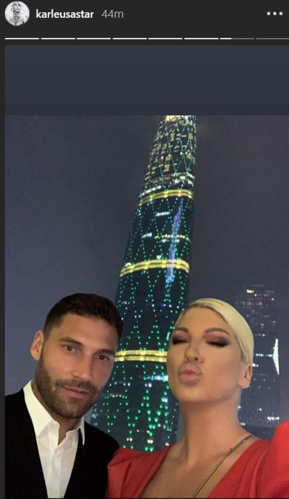 Jelena Karleuša i Duško Tošić 