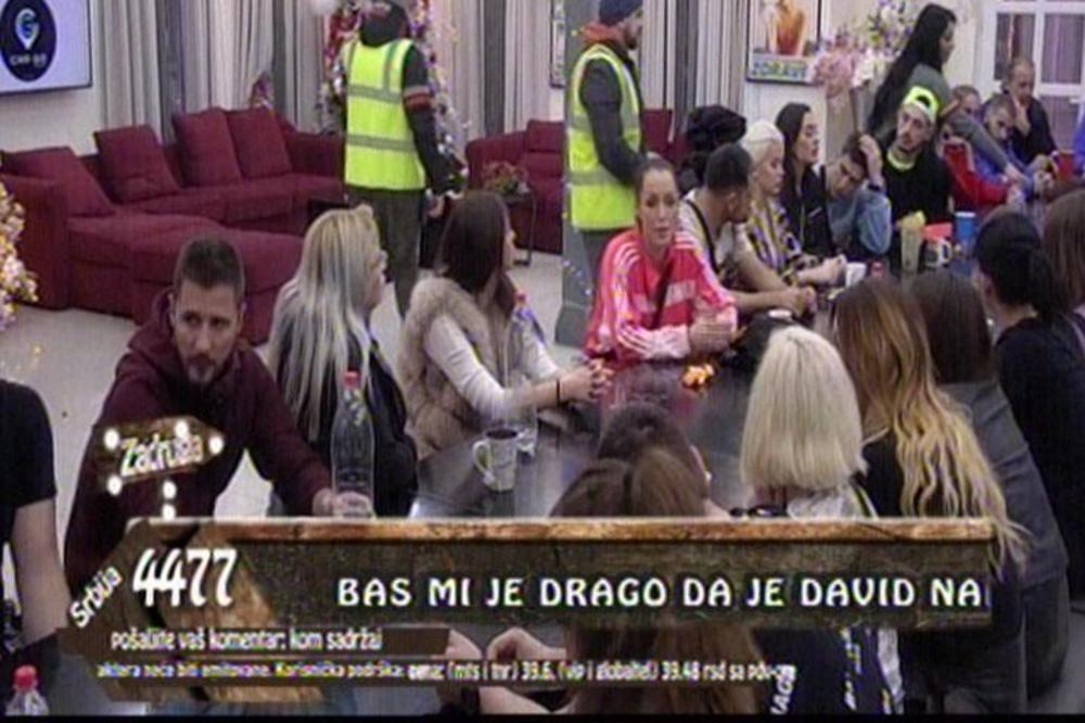 ZALETELA SE I IZ SVE SNAGE GA UDARILA U GLAVU! Veliki incident u Zadruzi! (VIDEO)