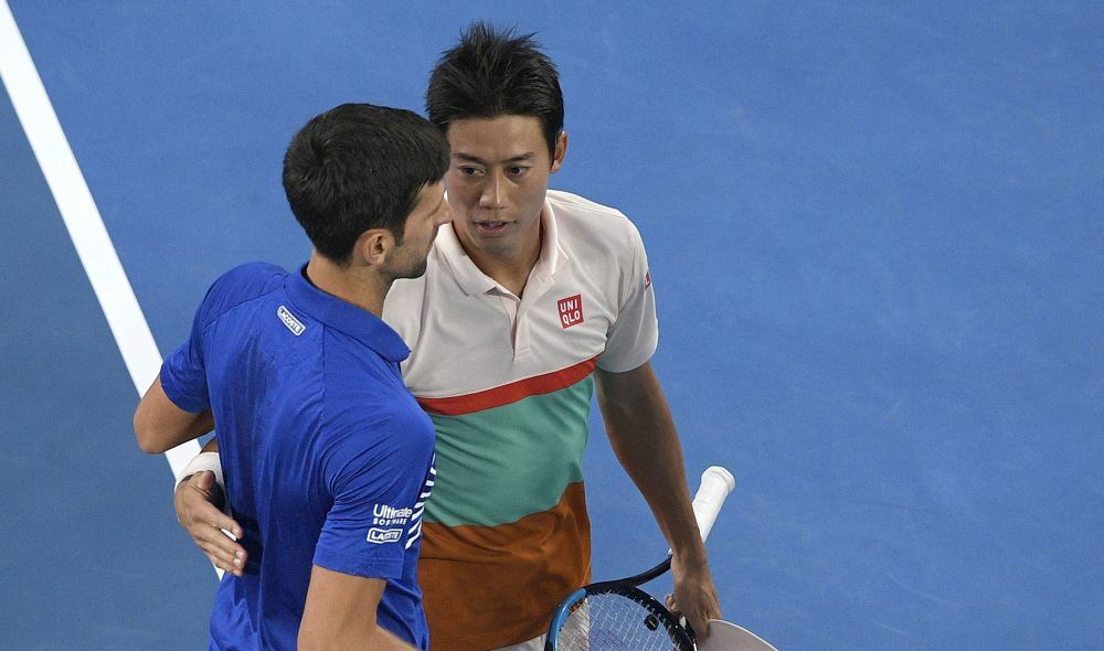 Novak Đoković, Kei Nišikori