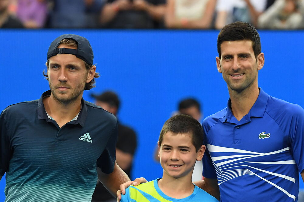 Luka Puj i Novak Đoković