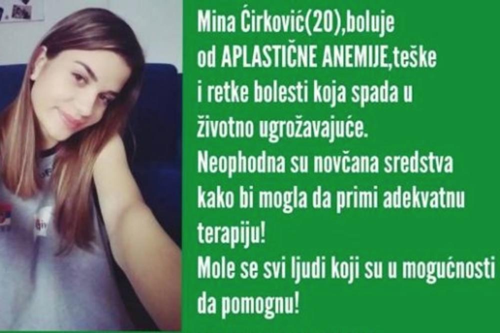 MINI (20) JE HITNO POTREBNA POMOĆ SRBIJE: Mole se svi koji su u mogućnosti DA POMOGNU!