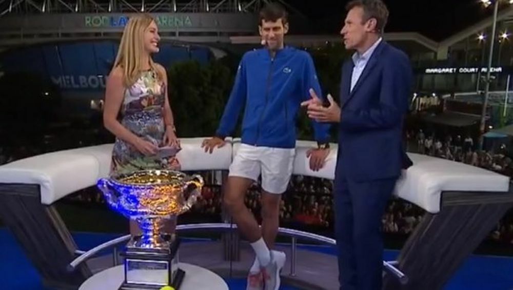 Mats Vilander, Novak Đoković, Barbara Šet