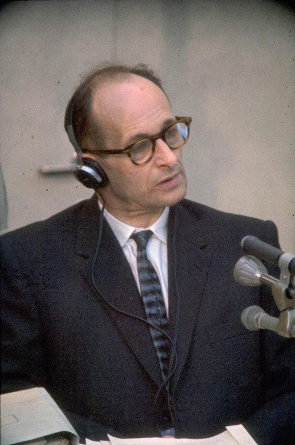 Adolf Eichmann na suđenju 1961. godine!