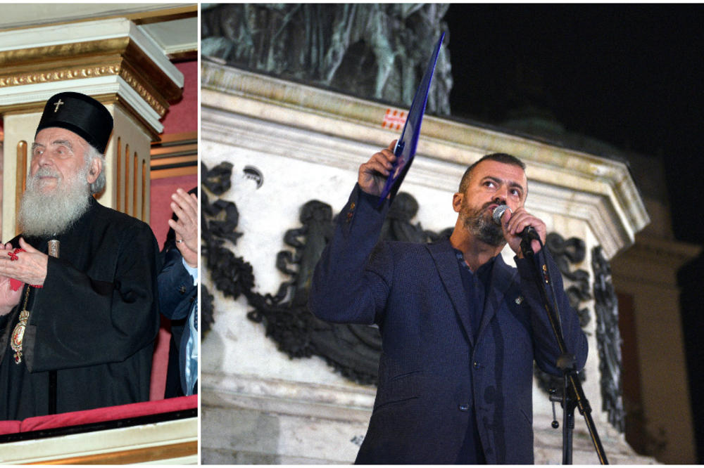 BRUKO I SRAMOTO TRONA SVETOG SAVE! Sergej Trifunović ŽESTOKO IZVREĐAO patrijarha Irineja