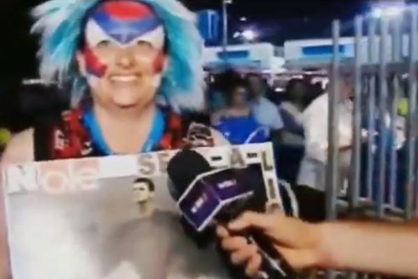 SRPSKA INDIJANKA IZDOMINIRALA U MELBURNU: Nole šećeru moj, sve redom gazi, gazi, gazi! Plaše nas se, jer smo Srbi!