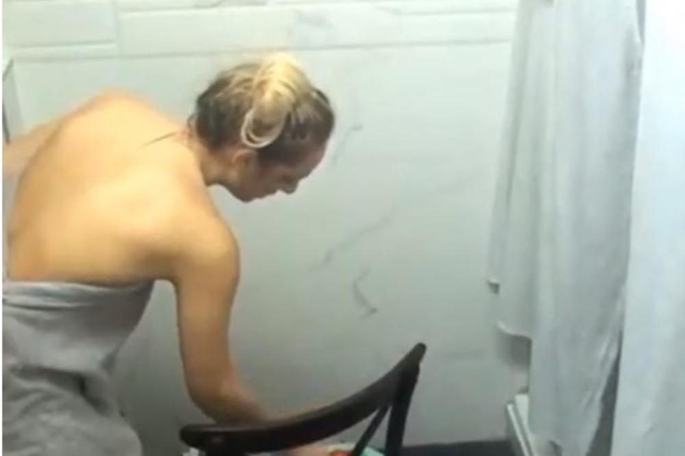 LUNA I MARKO BAŠ NE MOGU DA SE OBUZDAJU: Akcijali usred emisije UŽIVO u tuš kabini?! (VIDEO)