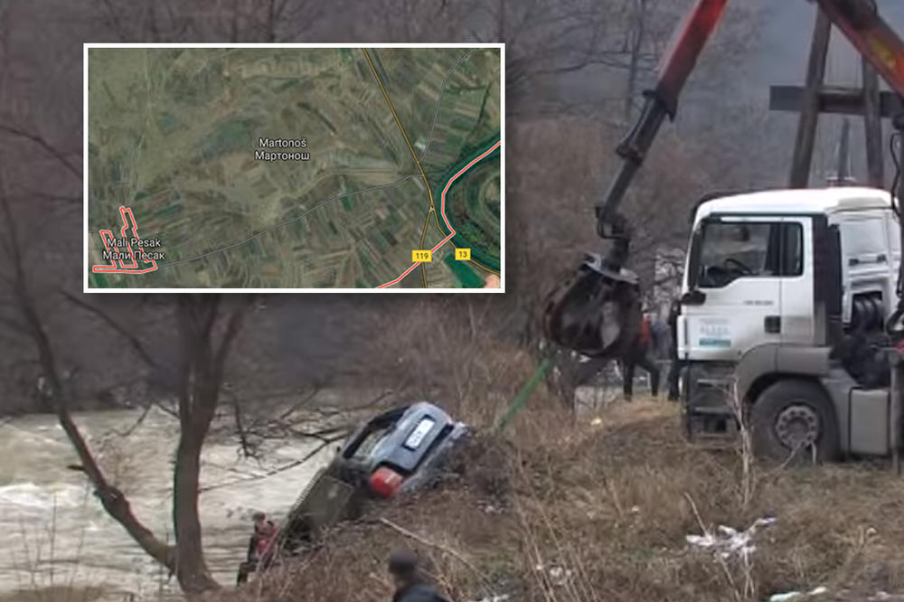 GOLF SLETEO S PUTA U KANAL S VODOM, IMA MRTVIH! Stravična nesreća kod Kanjiže