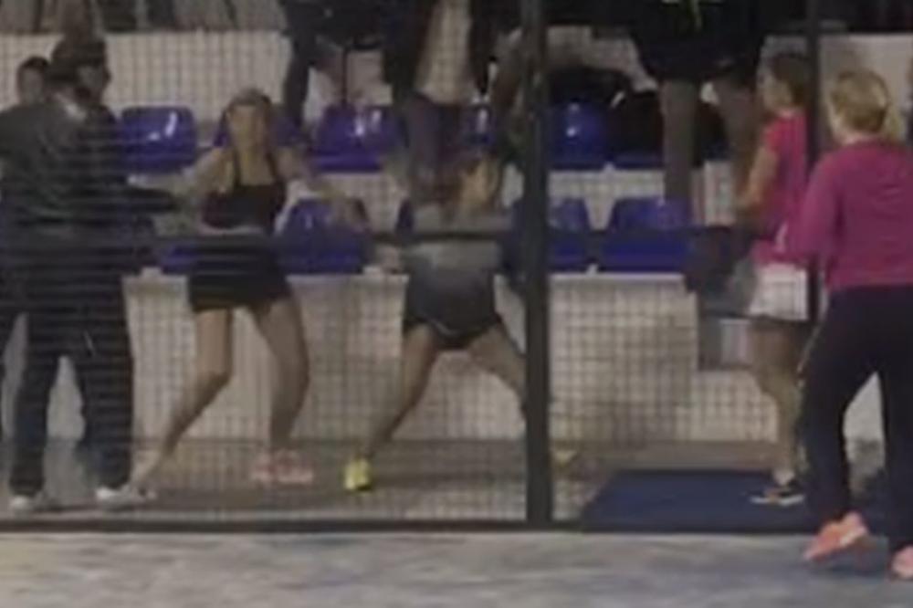 ULTRA ZGODNA LEPOTICA KRATKOG FITILJA: Žena bivšeg golmana Barse pretukla protivnicu usred meča!