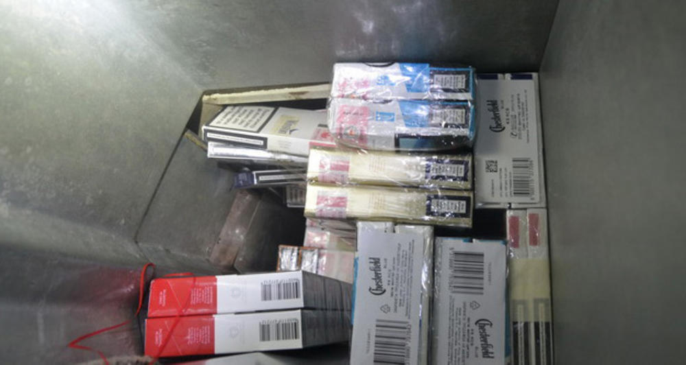 Zaplenjene cigarete
