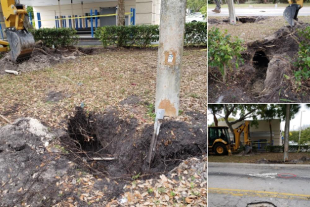 DOŠLI DA POPRAVE RUPU NA PUTU: Kad su videli O ČEMU JE ZAISTA REČ, samo što nisu PALI U NESVEST! (FOTO)