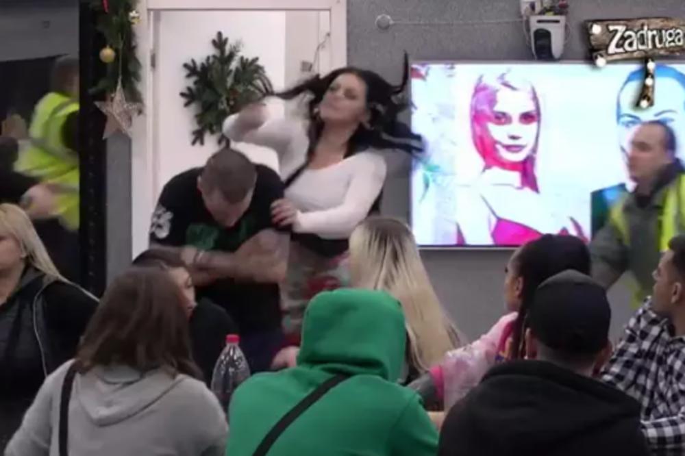 DISKVALIFIKACIJA? ZERINA PESNICOM BANETU RAZBILA GLAVU: Posle brutalnih uvreda nasrnula na bivšeg pa ga UNAKAZILA!