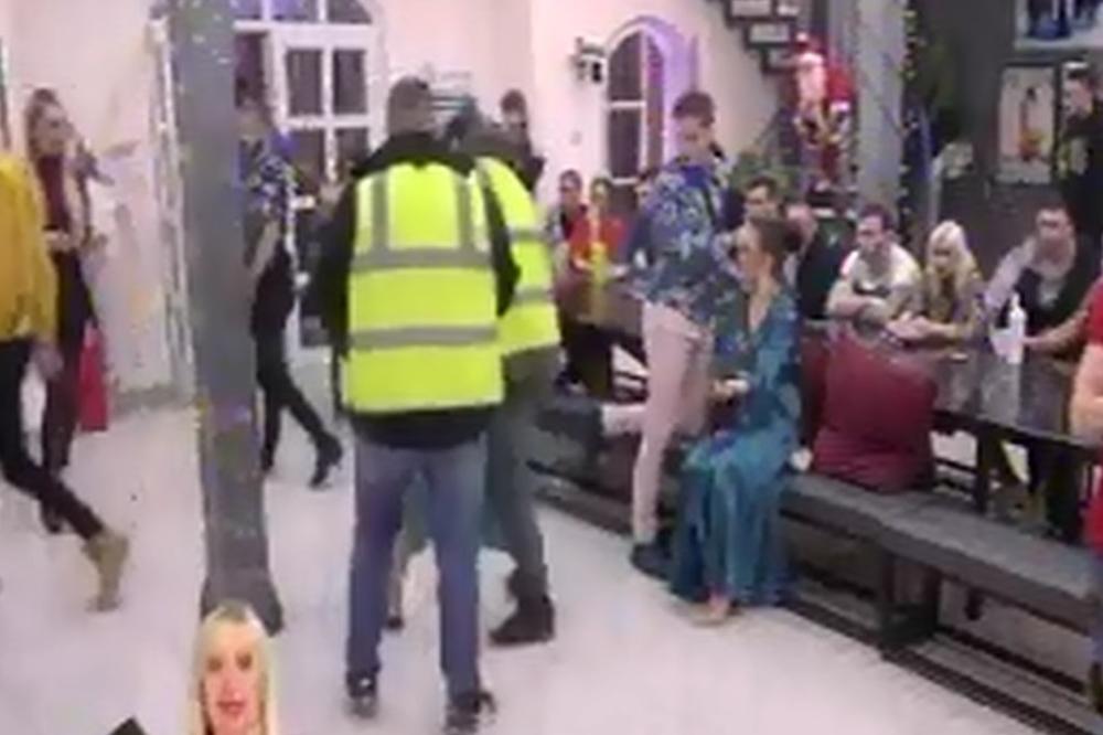 JELENA KRUNIĆ NASRNULA NA ČOLAKA, ODNELO JE OBEZBEĐENJE! LUNA BESNA: Ajde prekinute više ovu temu! (VIDEO)