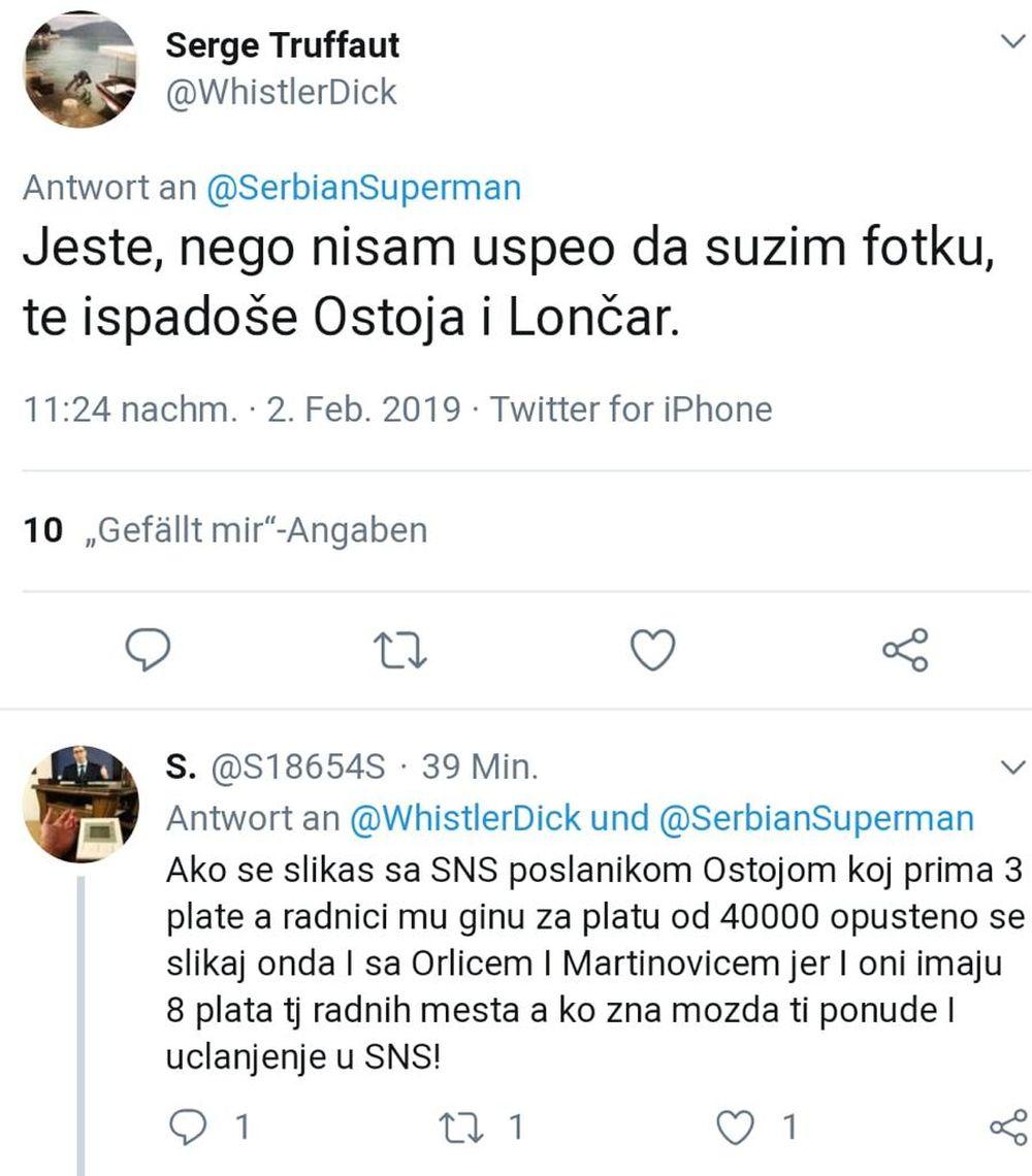 Komentar Sergeja Trifunovića