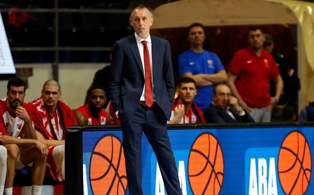 Milan Tomić zbog temperature nije vodio Zvezdu protiv Olimpije