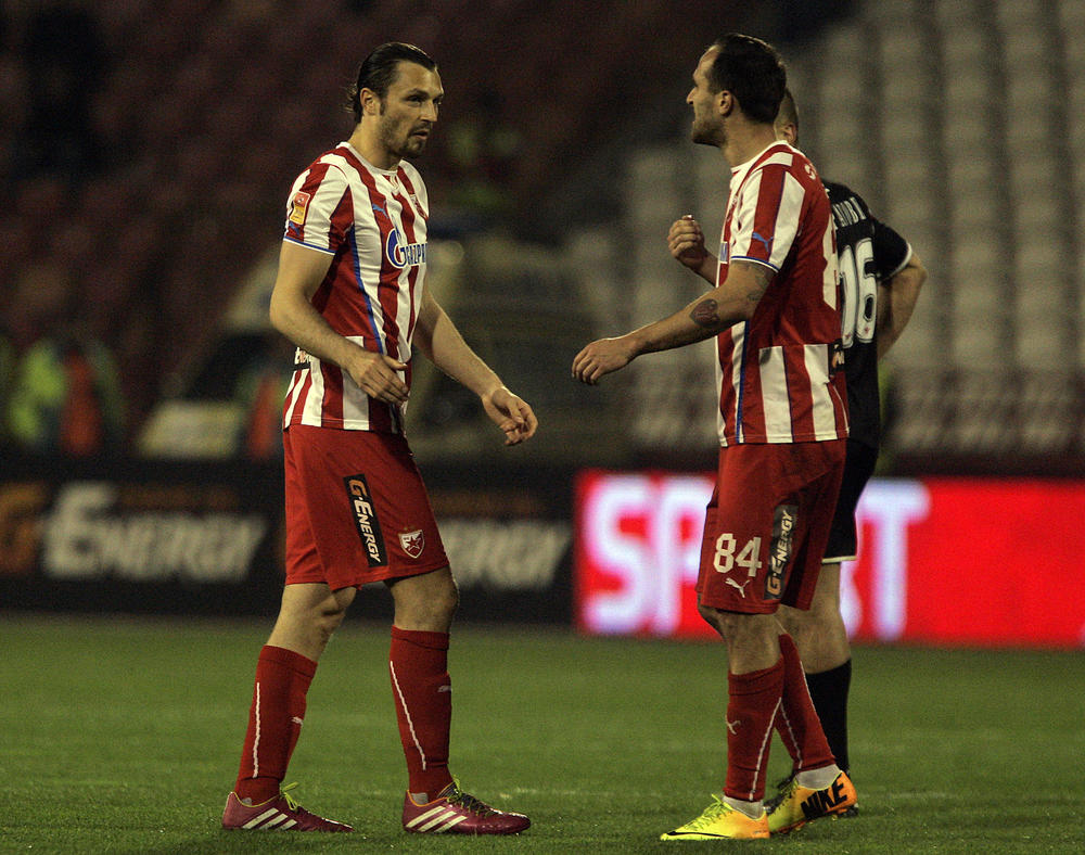 Rakić i Mrđa na jednoj od mečeva  