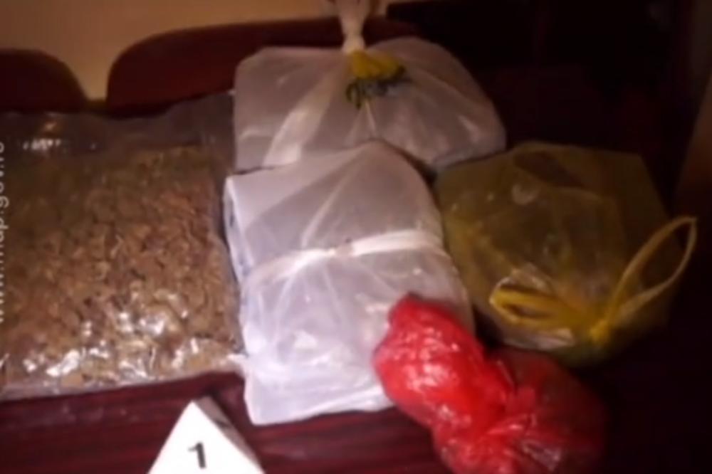 ZAPLENJENO VIŠE OD 190 KILOGRAMA DROGE: Njena vrednost se procenjuje na oko 30 MILIONA DINARA (VIDEO)