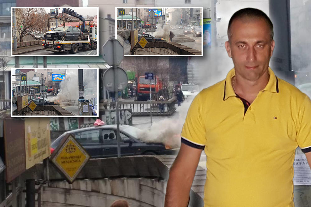 OVI TAKSISTI SU HEROJI DANA: Prišli su autu SEKUND PRED EKSPLOZIJU koja bi raznela ceo Zeleni venac (FOTO) (VIDEO)