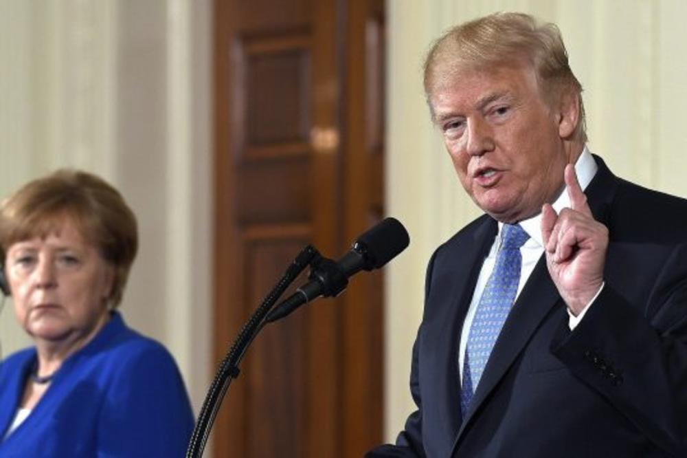POTRESNA TRAMPOVA PORUKA ANGELI MERKEL: Ovo je rekao Donald posle saznanja o zdravstvenim problemima kancelarke